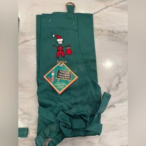 Holiday/Santa Apron set of 2